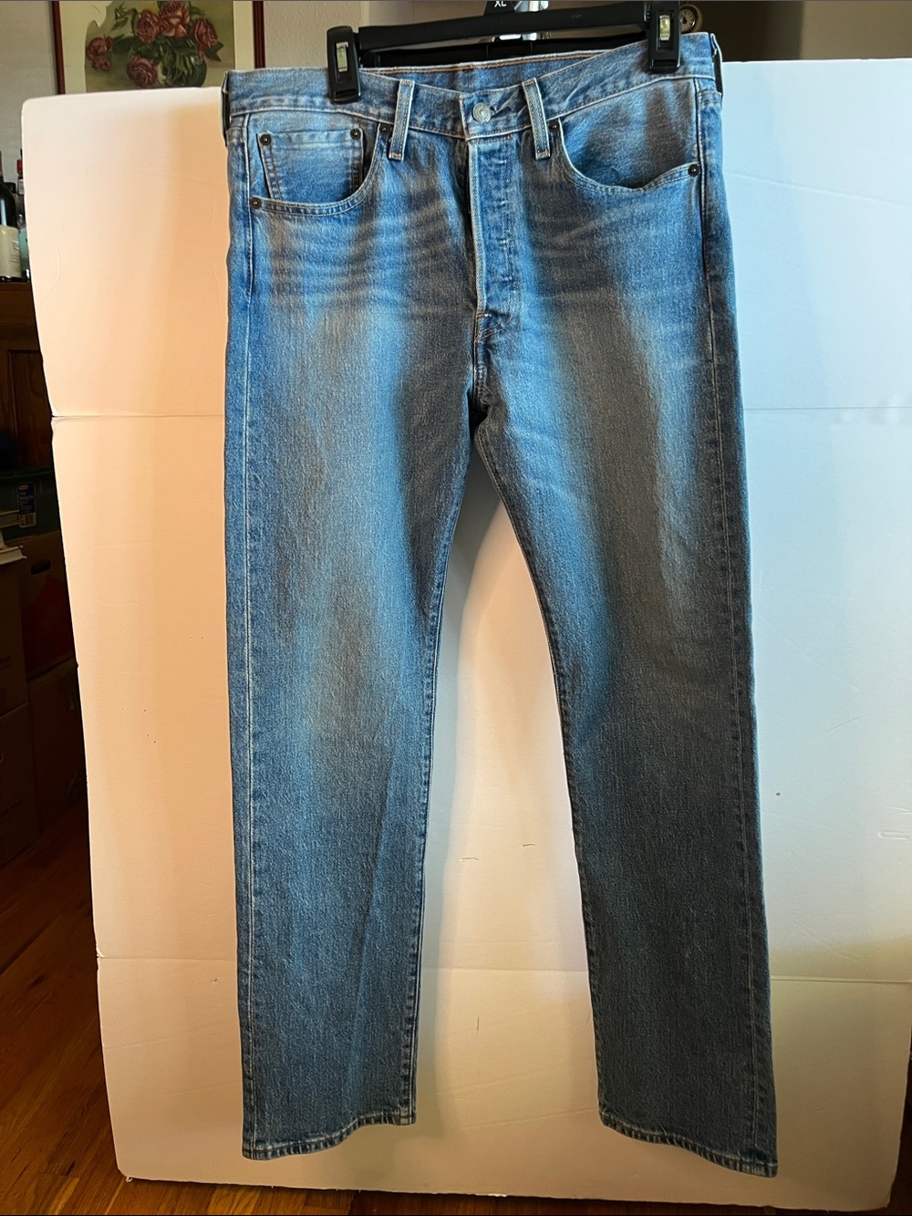 Levi’s 501 button front straight leg 32x32